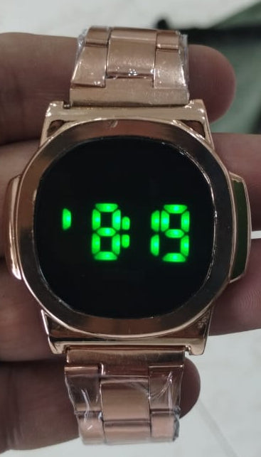 Led Touch Screen Digital Watch | Best Quality Digital Touch Watch | Stainless Steel Cell Operated Watch