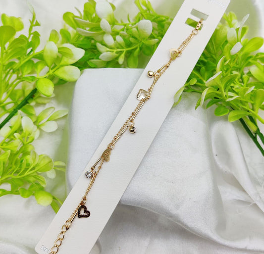 Imported Elegant Adjustable Charm Bracelet – Imported Elegance | Best Quality Artificial Bracelet For Girls & Women | For Every Occasion – Random Design