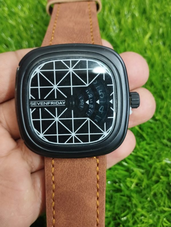 Seven Friday Wrist Watch For Men – Without Box (random Colors & Designs)