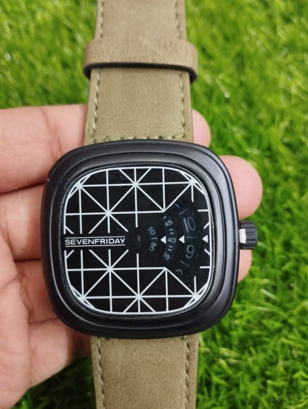 Seven Friday Wrist Watch For Men – Without Box (random Colors & Designs)