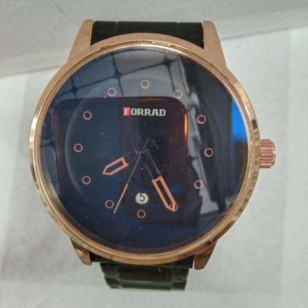 Forrad Men’s Watch With Stainless Steel Strap Date Function Analog Display –  Durable & Lightweight Casual Wristwatch | Men’s Watch – Wrist Watch For Men – Stainless Steel Dial & Strap